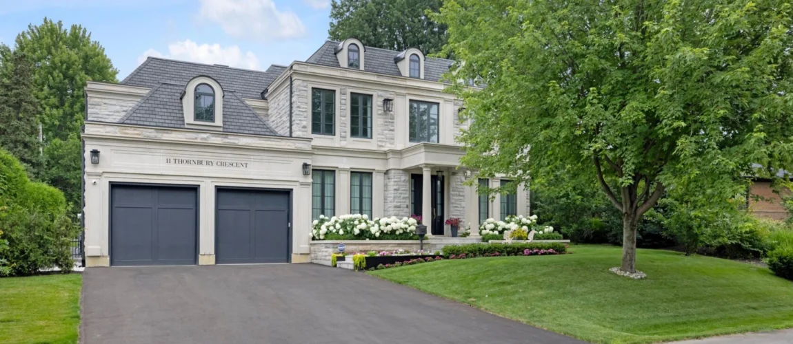 Thornbury custom home exterior by NICK'S Developments