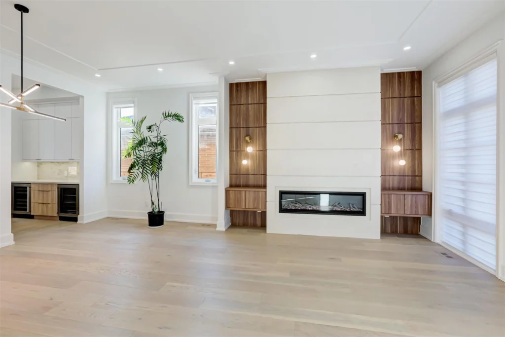 Completed Saybrook Residence living room by NICK'S Developments